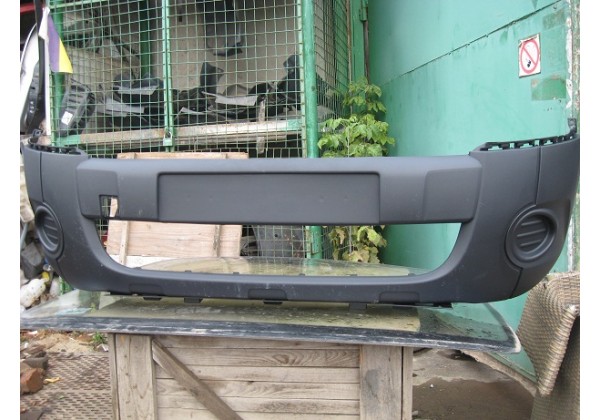 Бампер передній без отворів під ПТФ Partner, Berlingo, 08-15, 7401PT